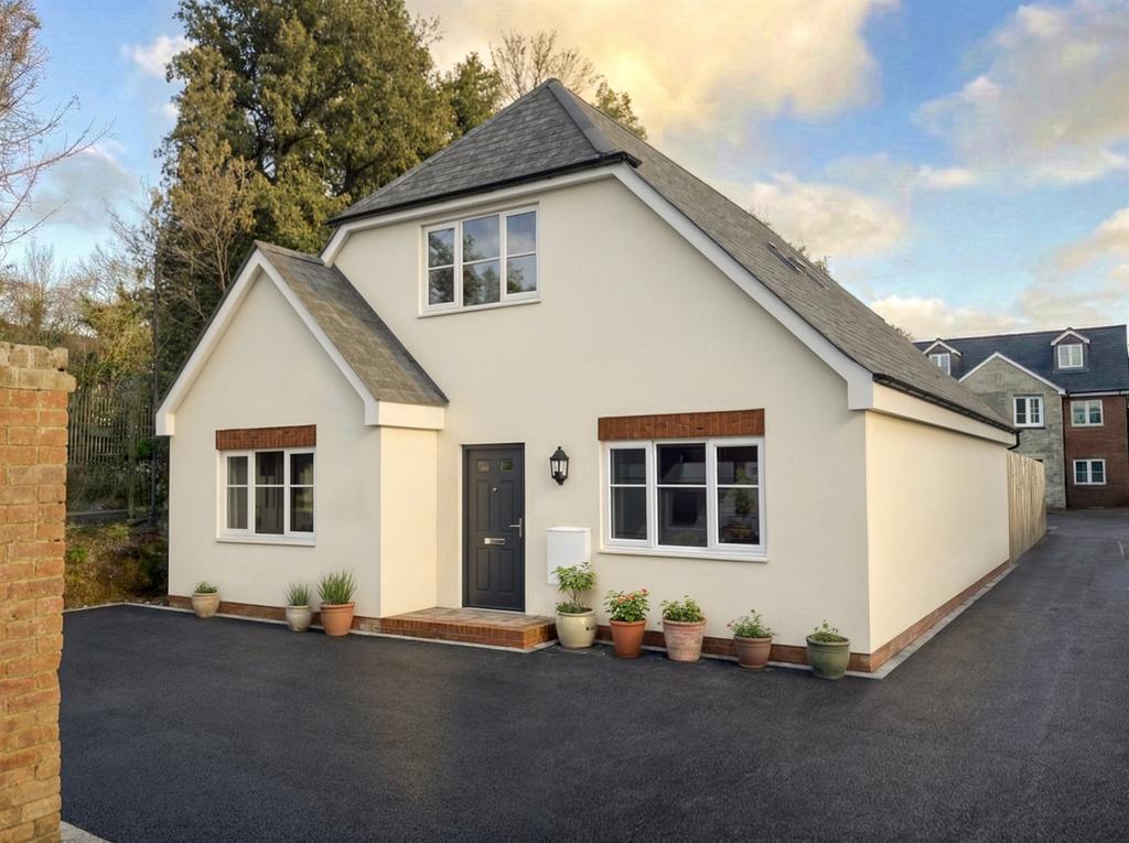 House exterior, off-street parking