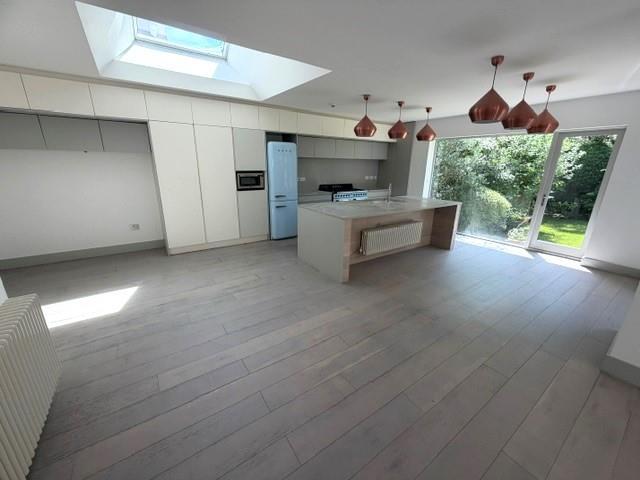 Open-plan living area, open plan living
