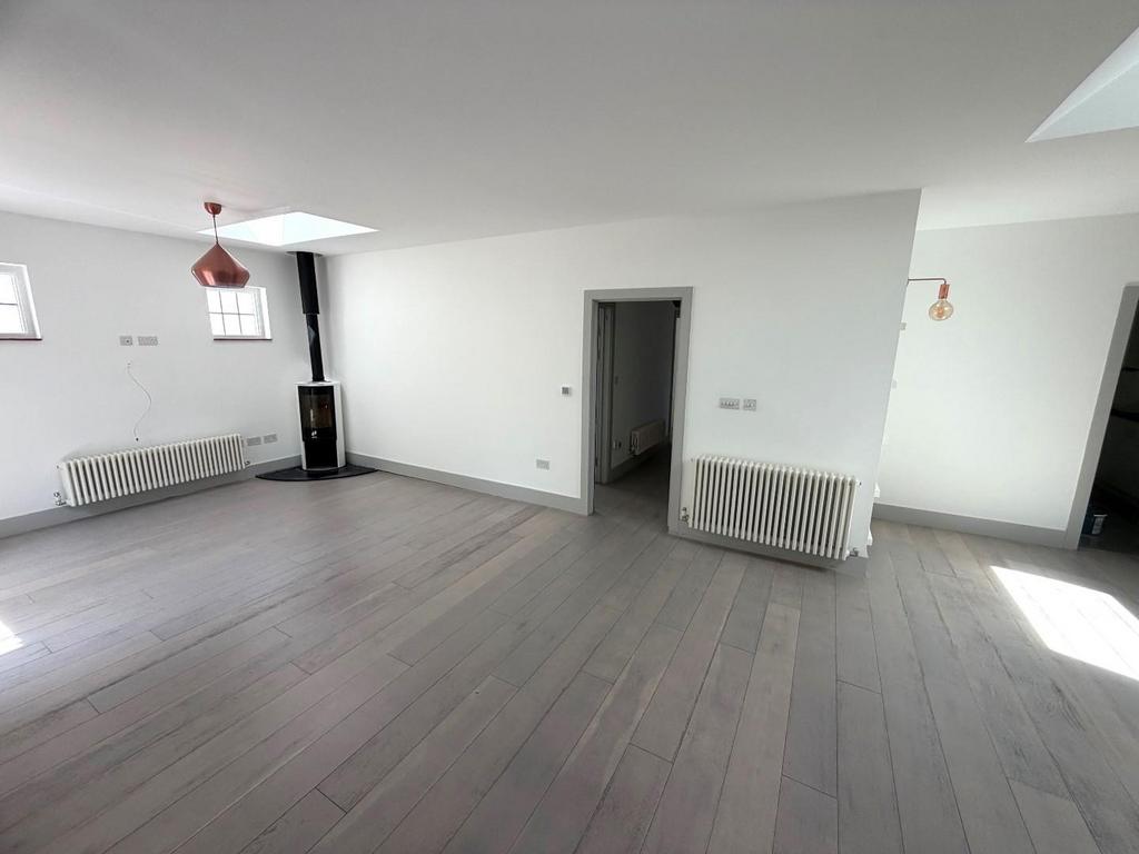 Open-plan living area