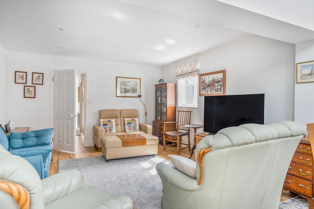 Living room, fireplace