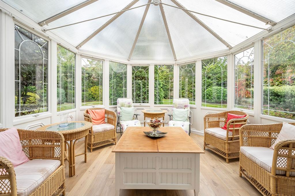 Conservatory interior, conservatory