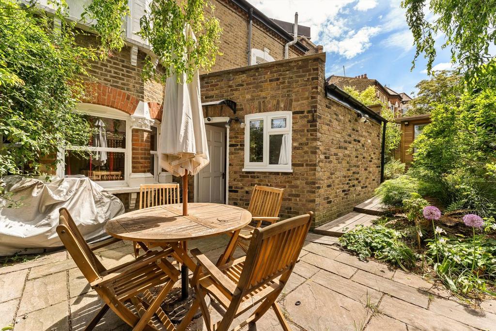 Patio view, garden