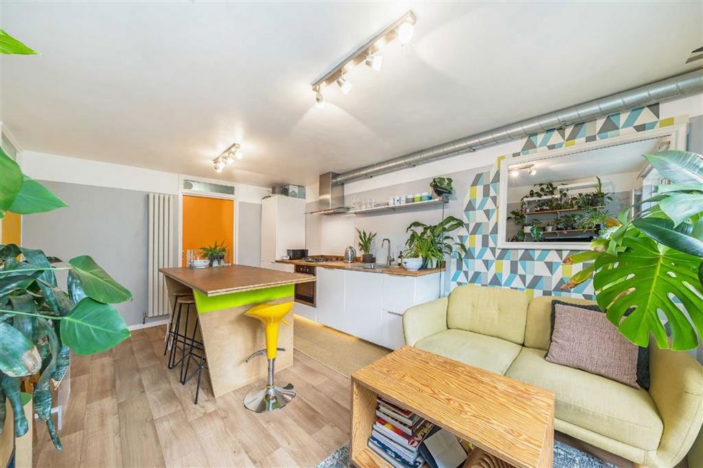 Open-plan living area, open plan living