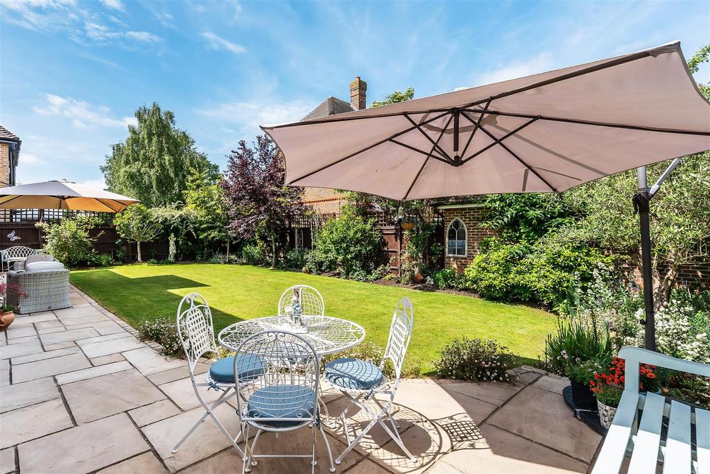 Patio view, garden