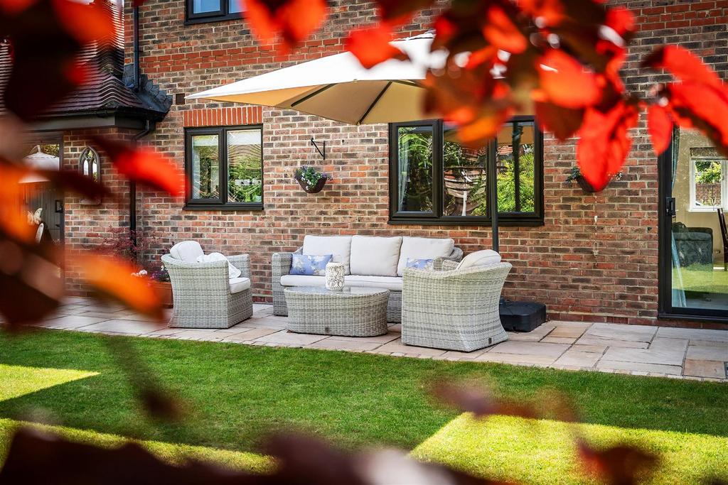 Patio view, garden
