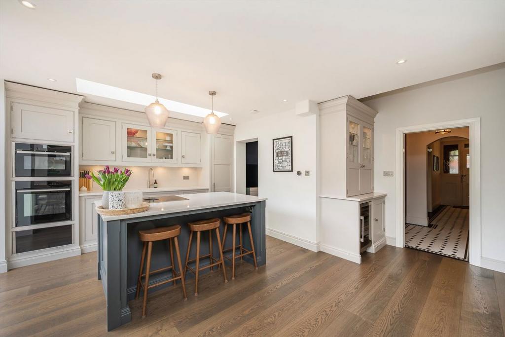 Open-plan living area, open plan living