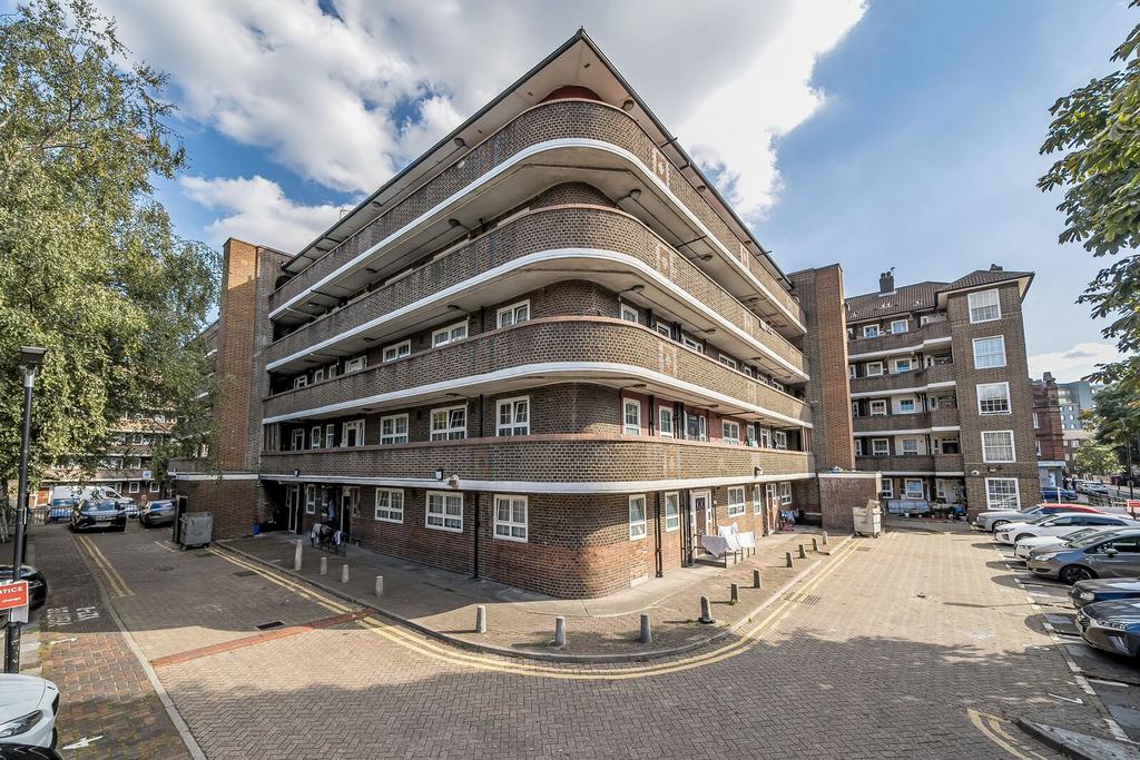 Apartment building facade, block of apartments