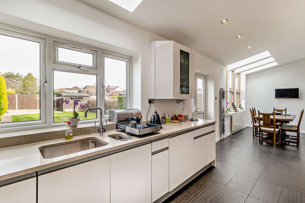 Kitchen, open plan living