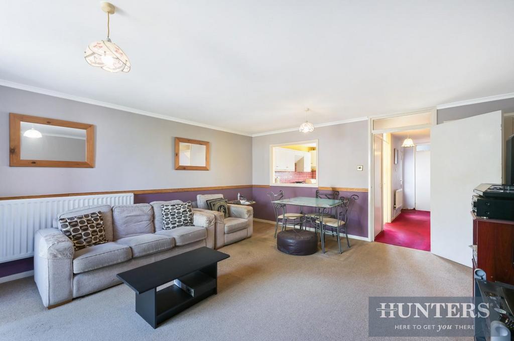 Open-plan living area