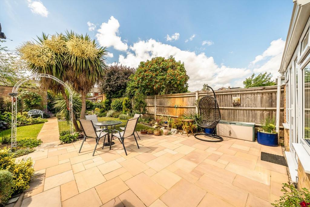 Patio view, garden