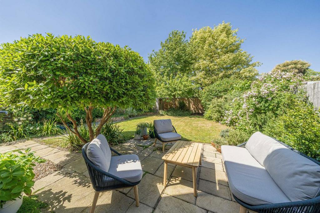 Patio view, garden