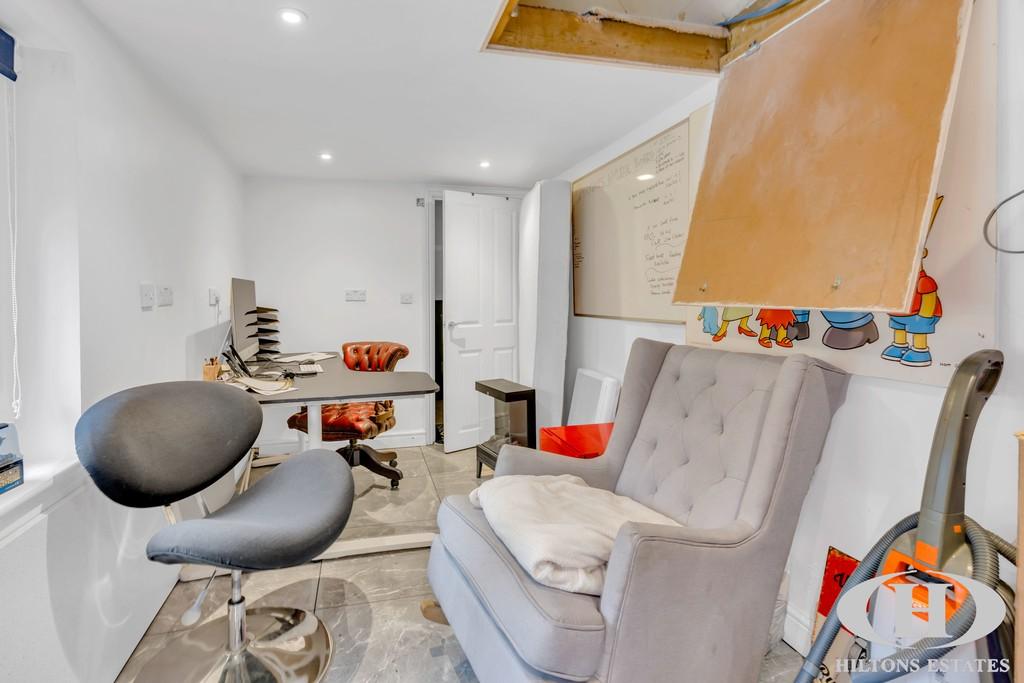 Living room, fireplace