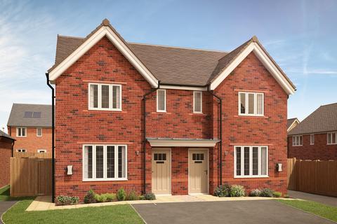 Semi-detached house - Plot 495, The Kilburn at Elgar Park, Martley Road, Lower Broadheath WR2
