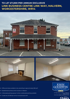 Office to rent, Unit 7A Link Business Centre, Link Way Malvern WR14 1UQ