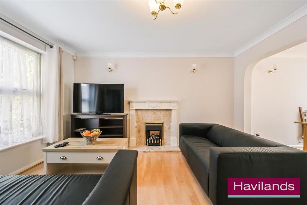 Living room, fireplace