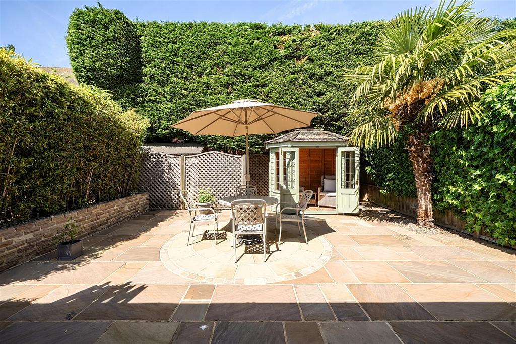 Patio view, garden