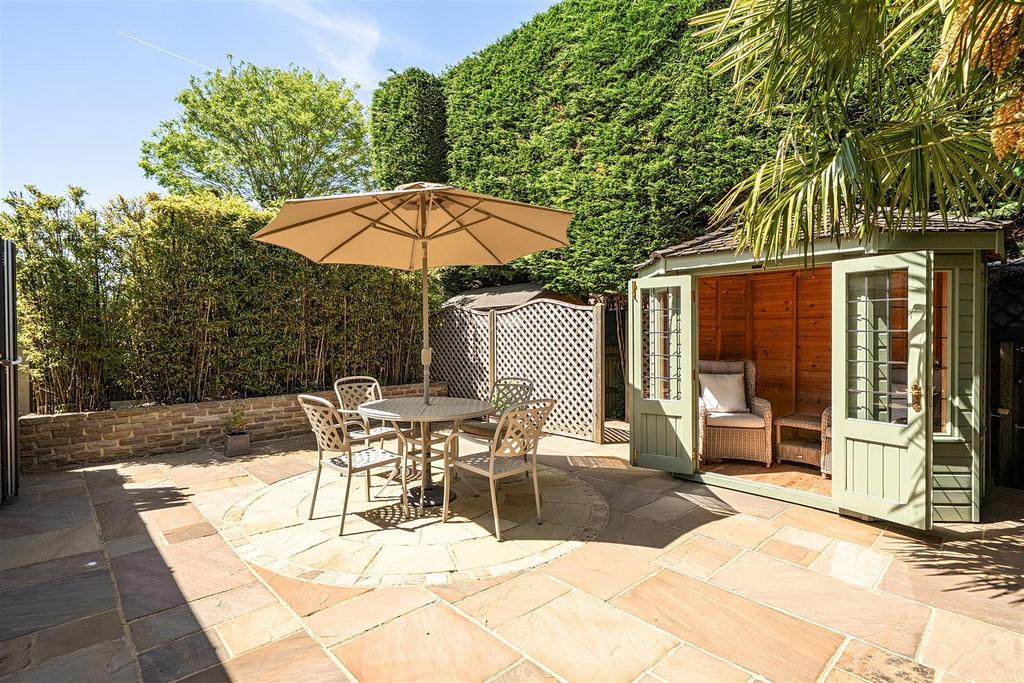 Patio view, garden