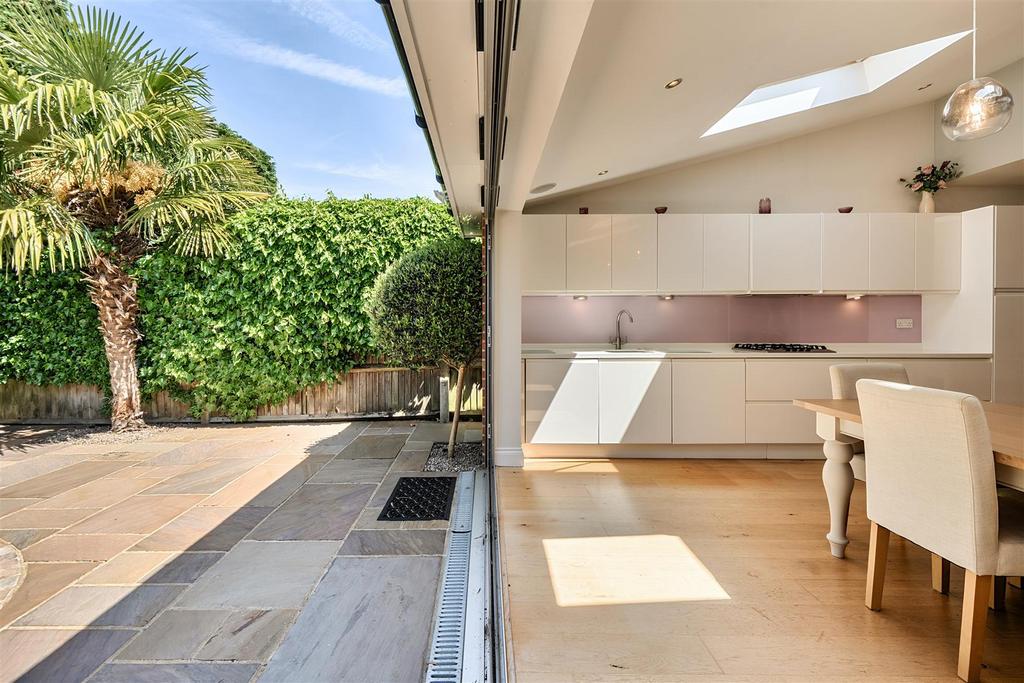 Open-plan living area, open plan living