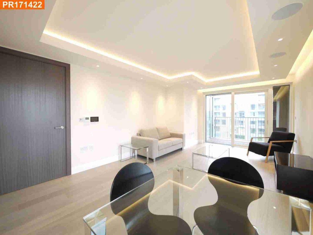 Open-plan living area, open plan living
