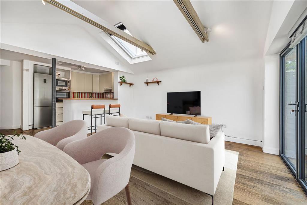 Open-plan living area, open plan living
