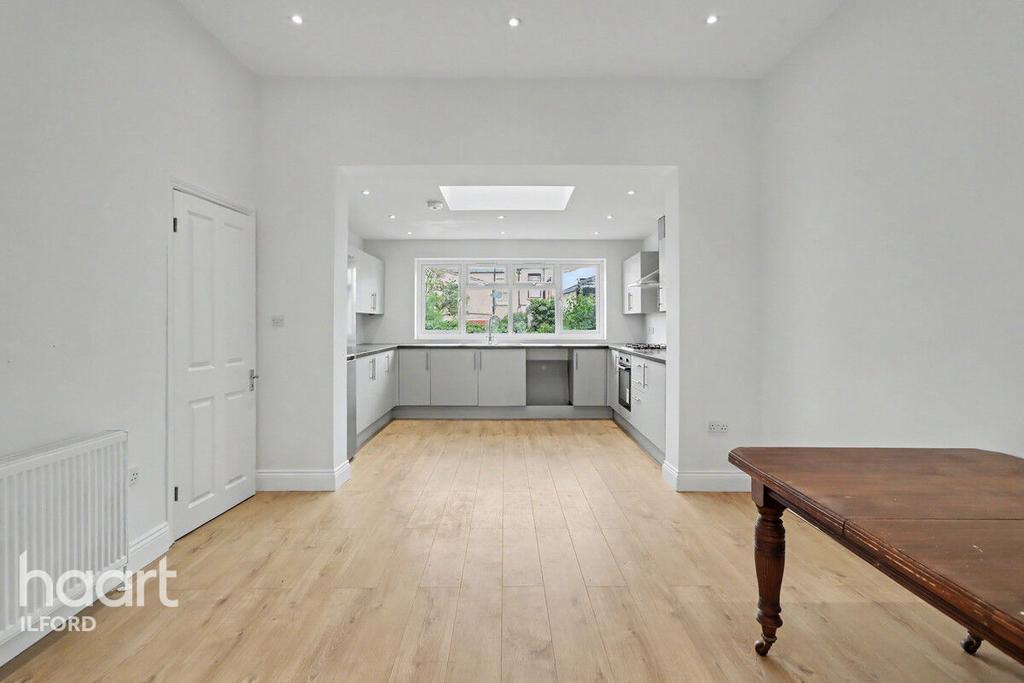 Open-plan living area, open plan living