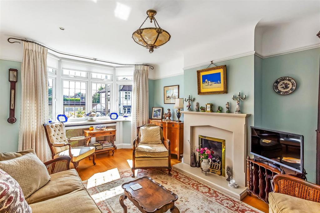 Living room, fireplace