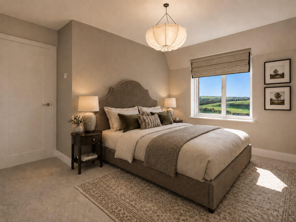 AI Green Park - Plot 7 Dining Bedroom