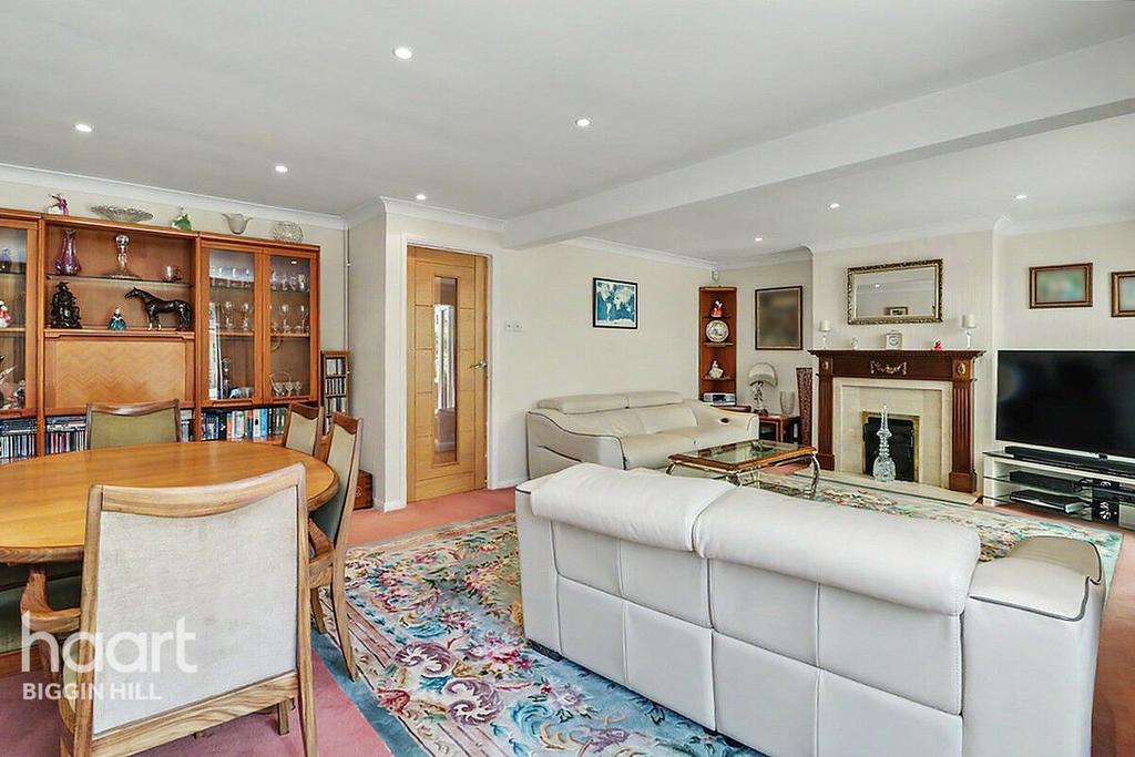 Open-plan living area, open plan living, fireplace
