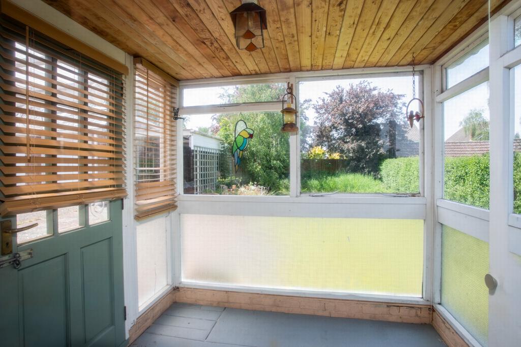 Rear porch