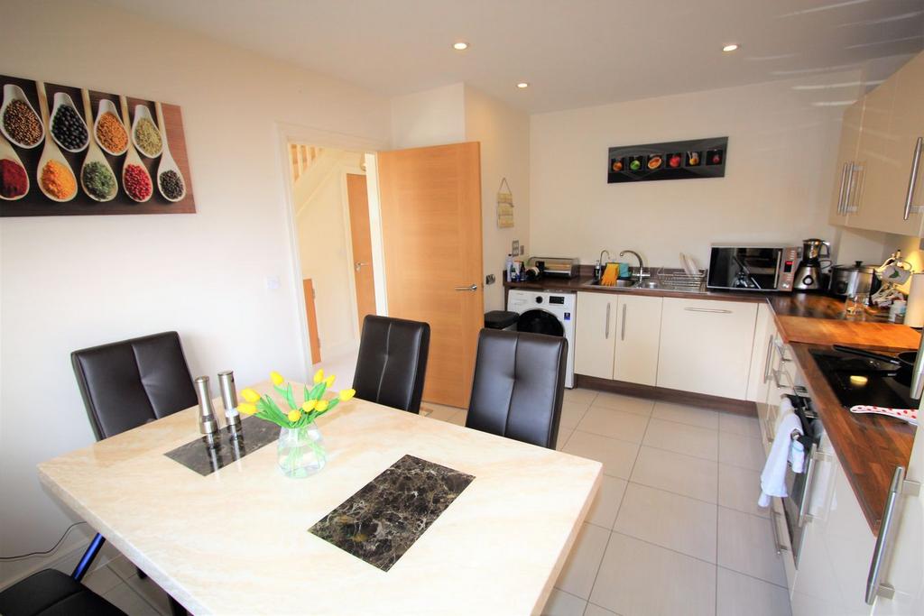 Open-plan living area, open plan living