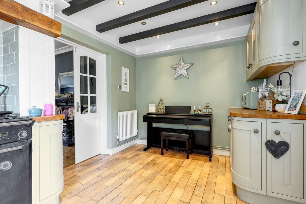 Open-plan living area