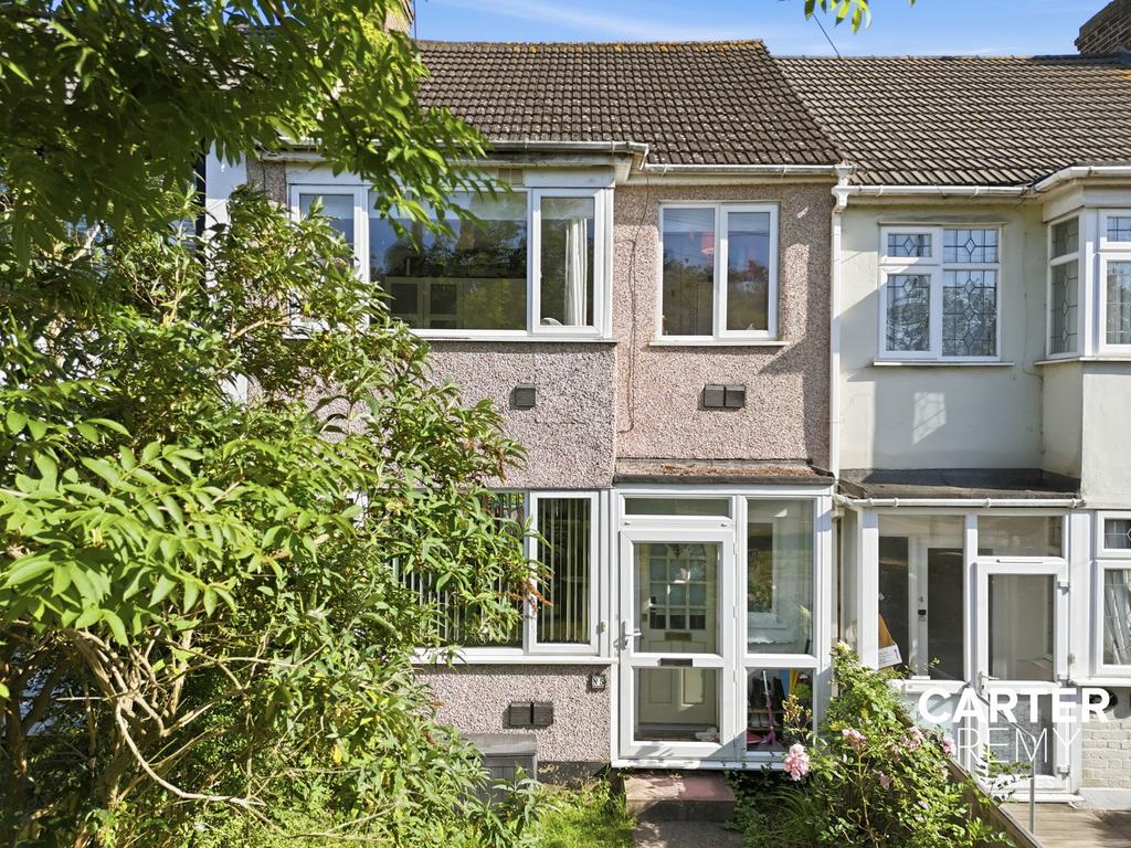 Terraced house exterior