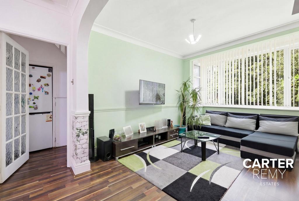 Living room, fireplace