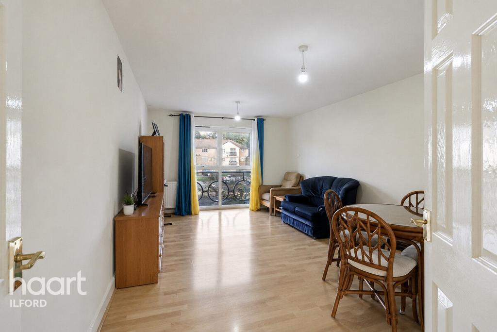 Open-plan living area