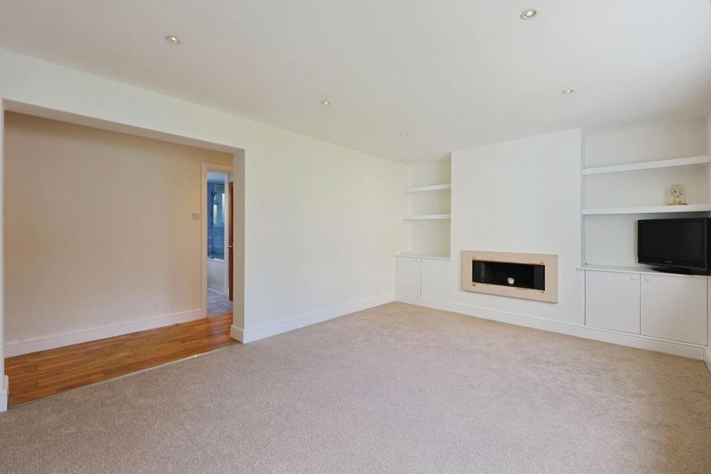 Living room, fireplace