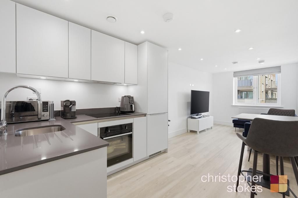 Open-plan living area, open plan living