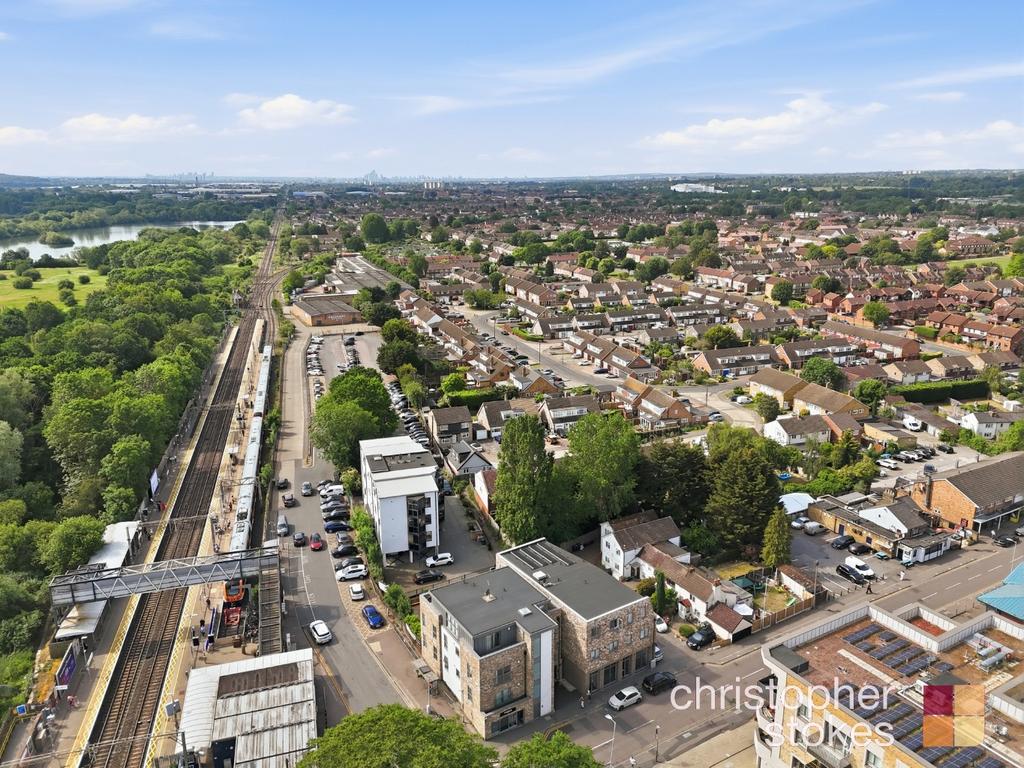 Aerial view, land