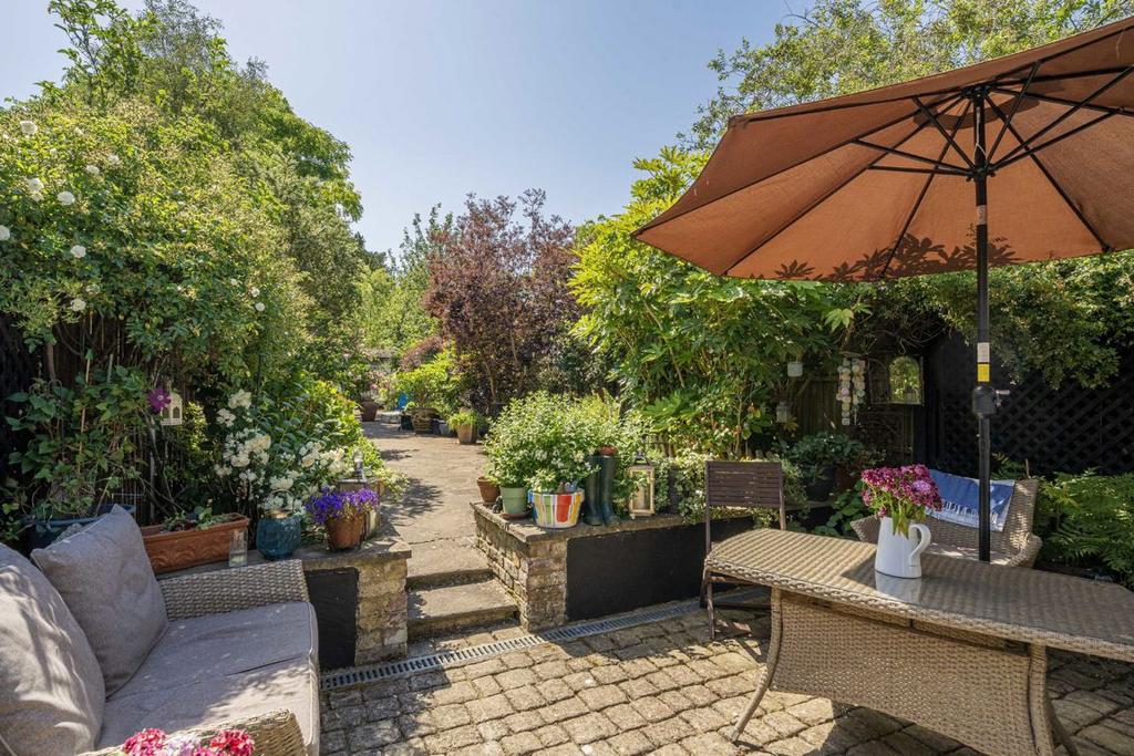 Patio view, garden