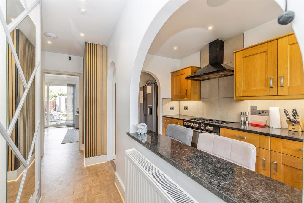 Open-plan living area