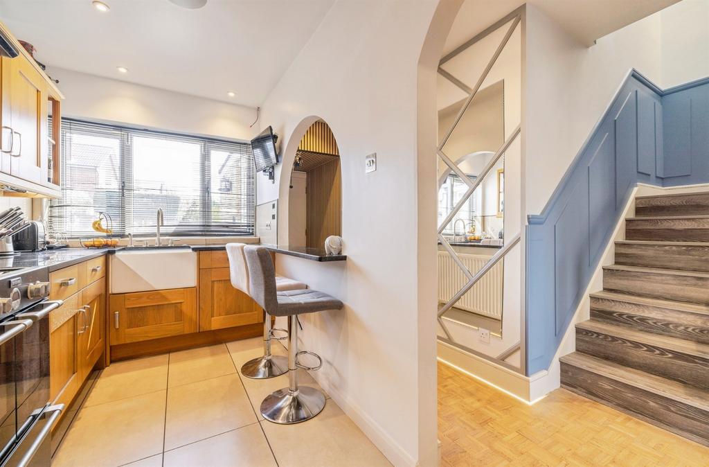 Open-plan living area