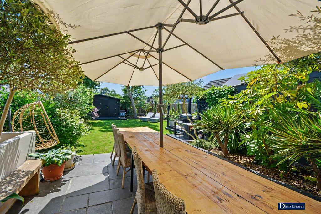 Patio view, garden