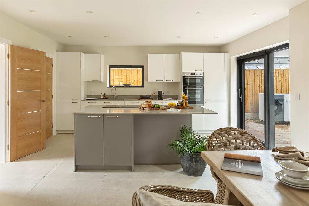 Kitchen, open plan living