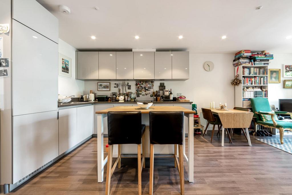 Open-plan living area, open plan living
