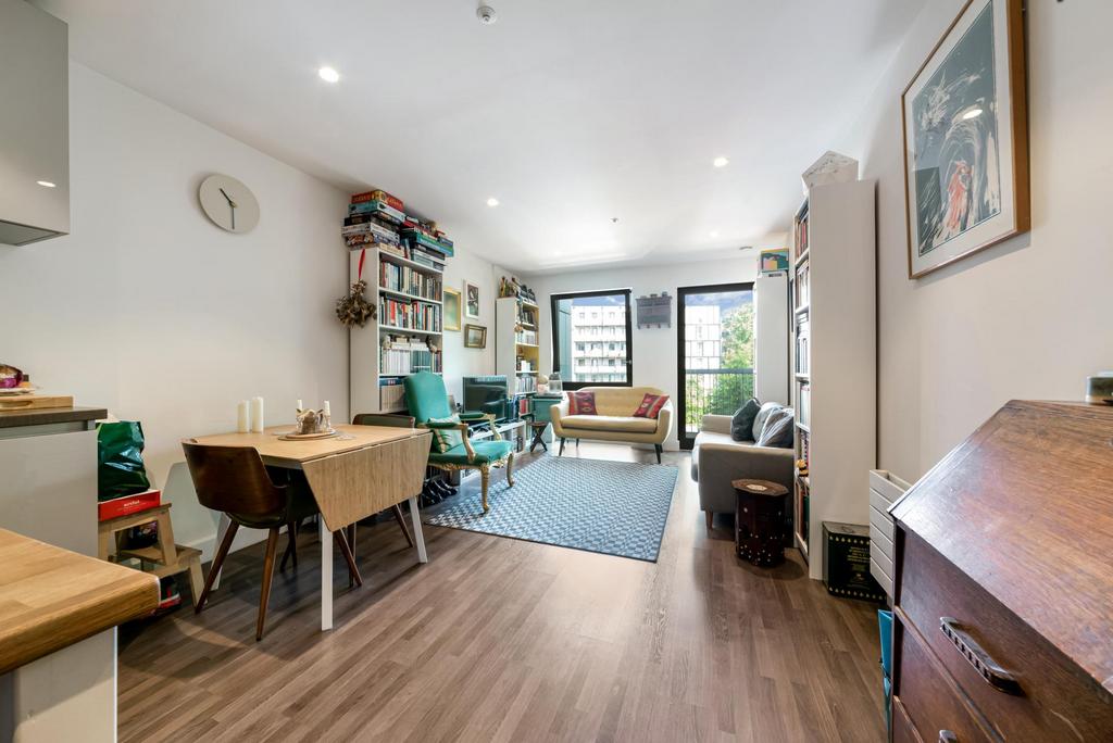 Open-plan living area