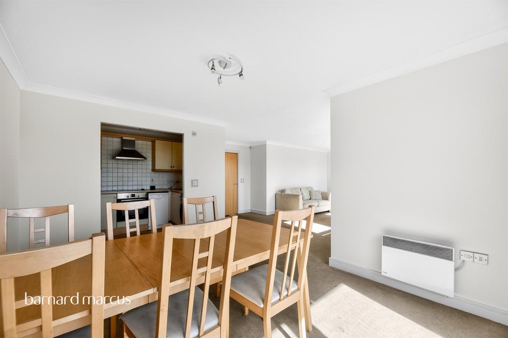 Open-plan living area
