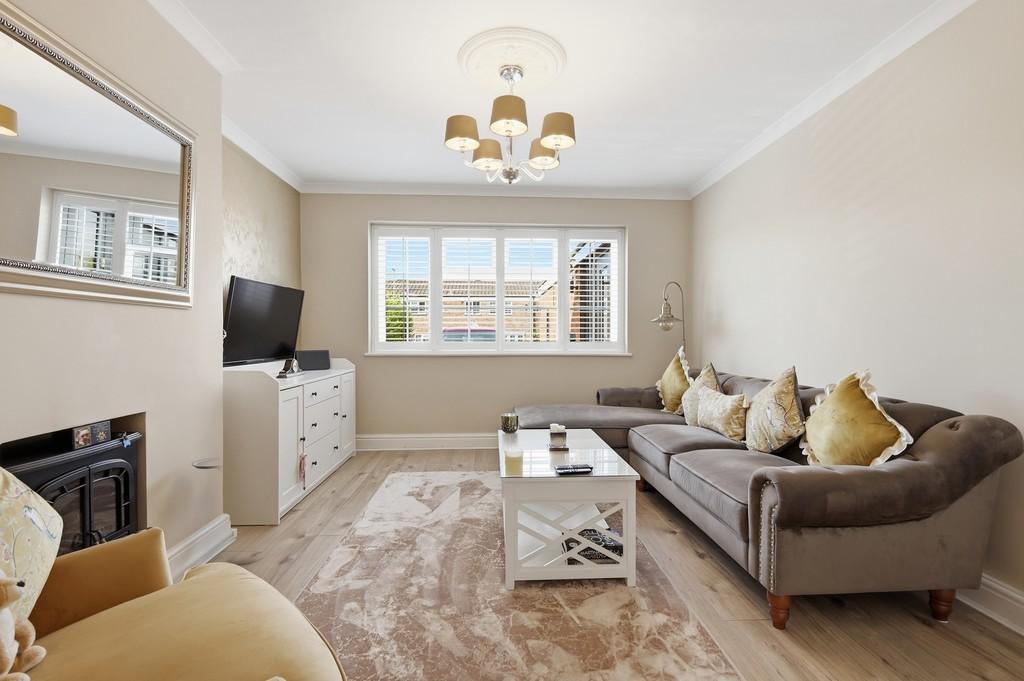 Living room, fireplace