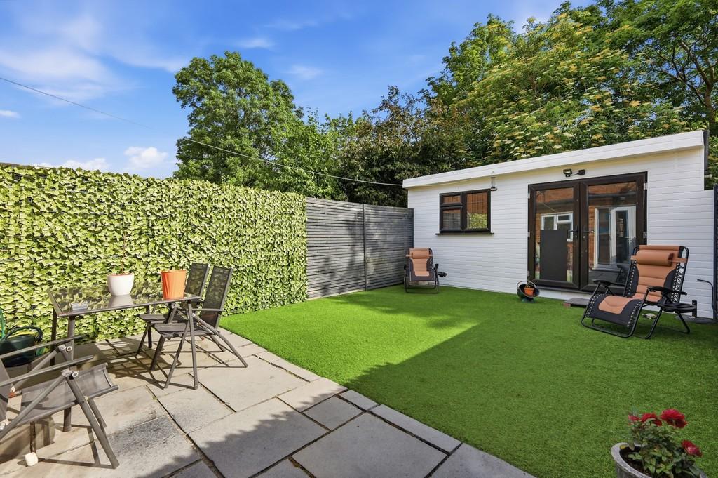 Patio view, garden