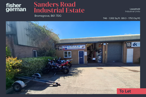 Warehouse to rent, Sanders Rd Bromsgrove B61 7DG