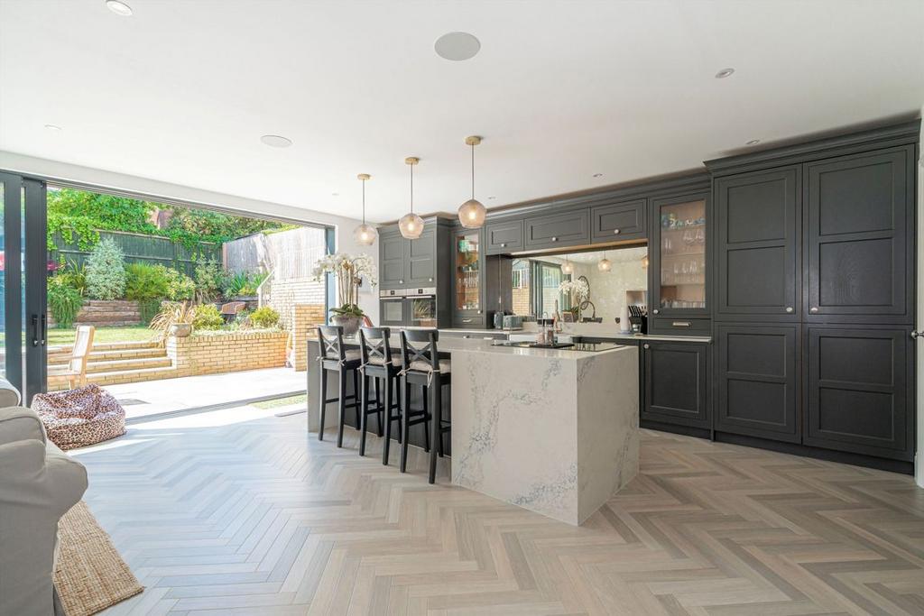 Open-plan living area, open plan living