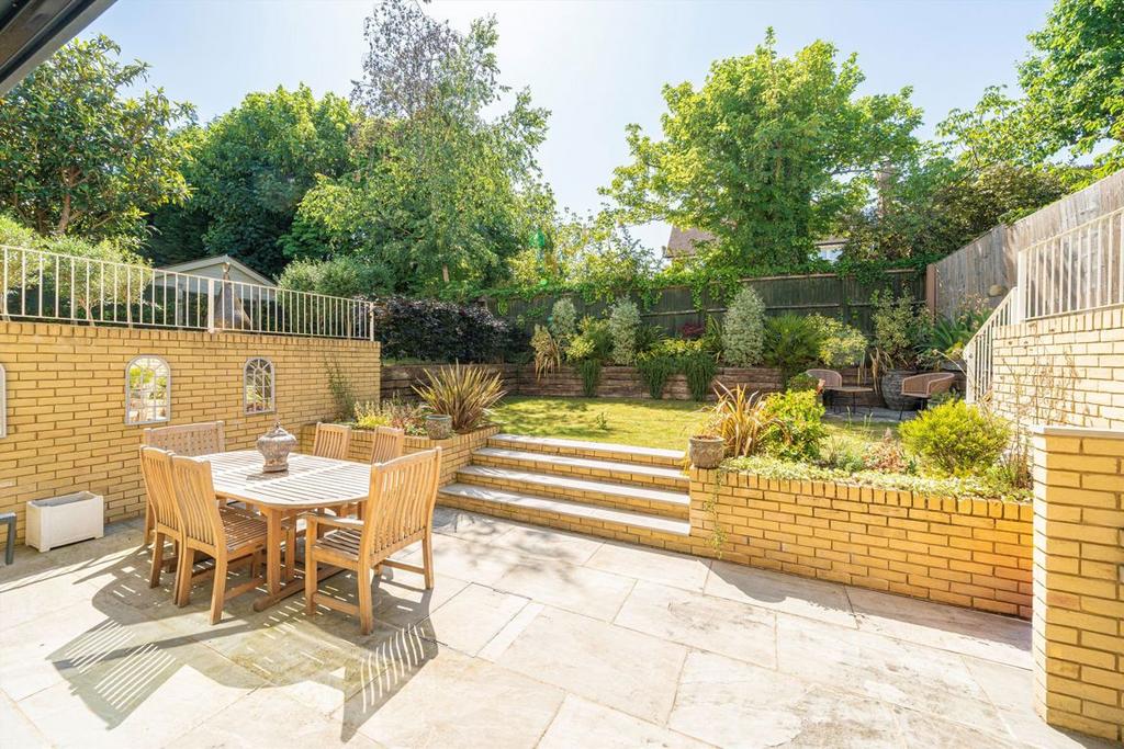 Patio view, garden